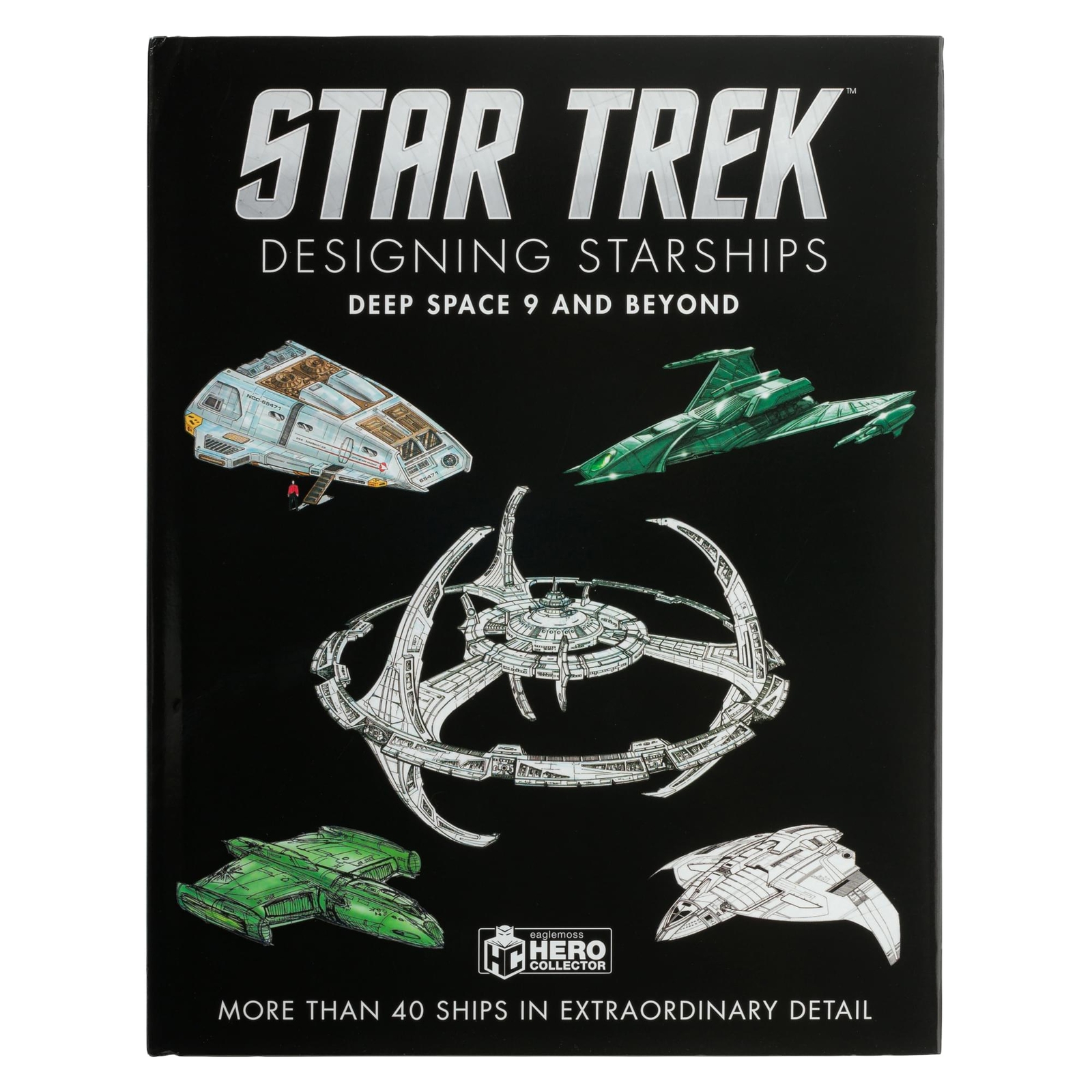 Eaglemoss Star Trek Designing Astronavi Libro Deep Space Nine e Beyond