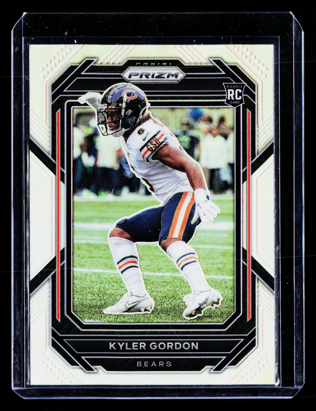2022 Panini Prizm Silver Kyler Gordon #385 RC Chicago Bears