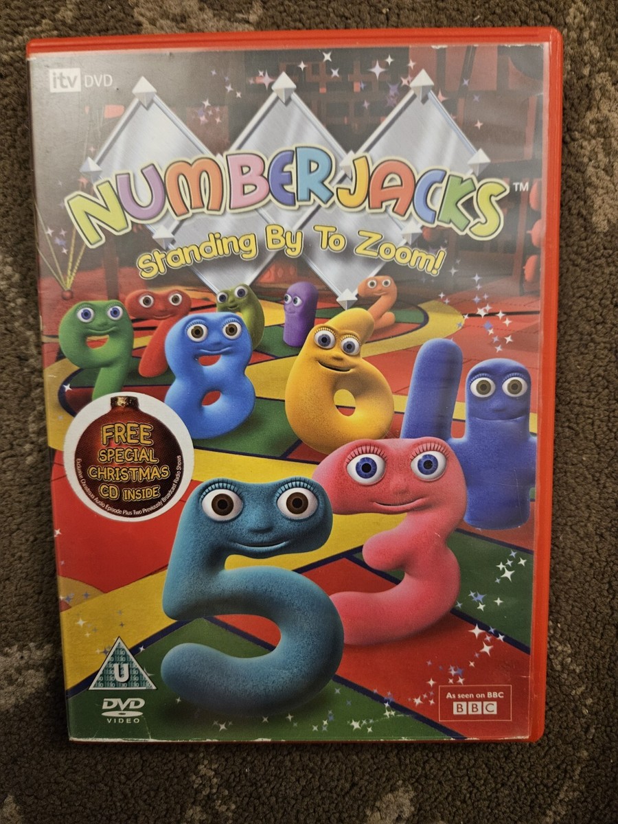 NUMBERJACKS STANDING BY TO ZOOM DVD INCLUDES XMAS AUDIO CD