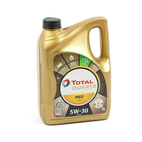 TOTAL QUARTZ INEO ECS 5W30 5L FILTRO OLIO FILTRO ARIA CITROEN PEUGEOT FIAT VOLVO - Imagen 4 de 4