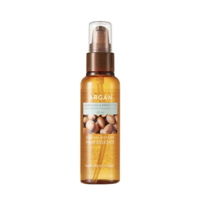 Nature Republic Argan Oil Extract Hair Essence 80ml For Dry Damanged Hair