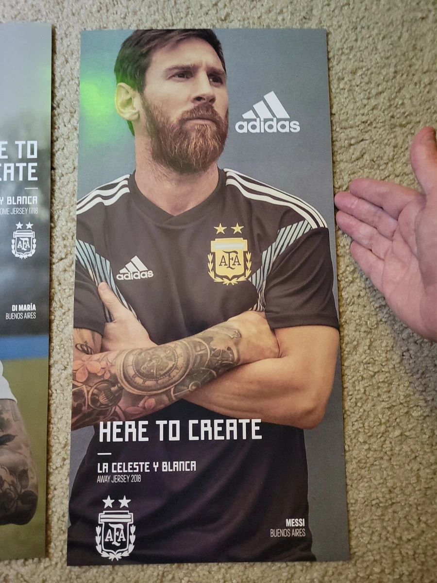 DiMaria ADIDAS Promo Posters VERY RARE! 2022 WORLD CUP CHAMPS!⚽️ | eBay