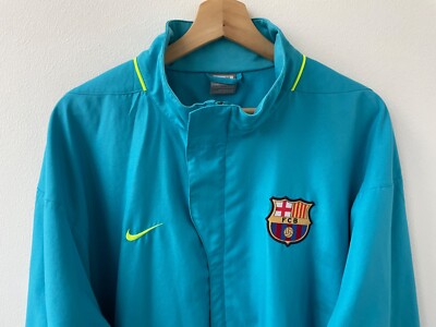 FC BARCELONA 2007/2008 JACKET TRAINING SOCCER FOOTBALL TRACK NIKE