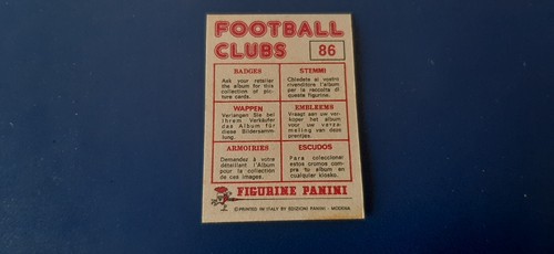 Figurine Panini Football Clubs 1975 con velina - Scegli dall'elenco - Zdjęcie 127 z 421
