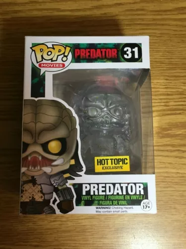 Funko Pop Movie Predator #31 Translucent Blood Hot Topic Exclusive