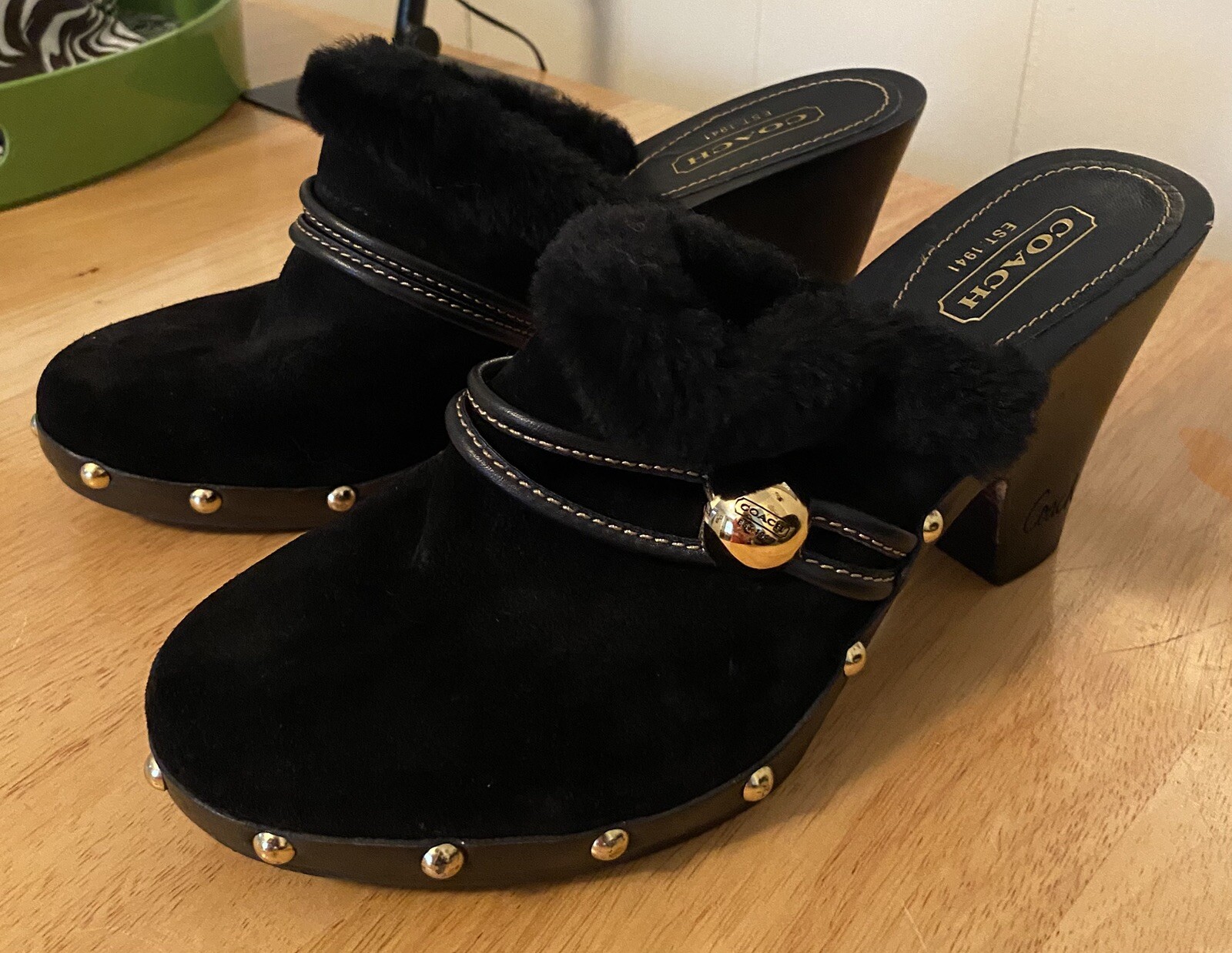 Authentic Coach Winter Clogs - image 5