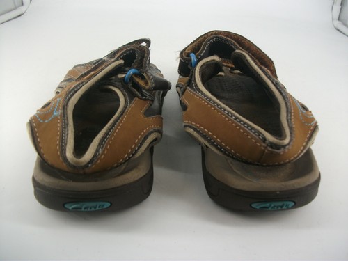 Clarks Air Kids Combo Brown Kids Sand Honorable UK 13.5 EU 32.5 JS9 PP 04 - Picture 6 of 8