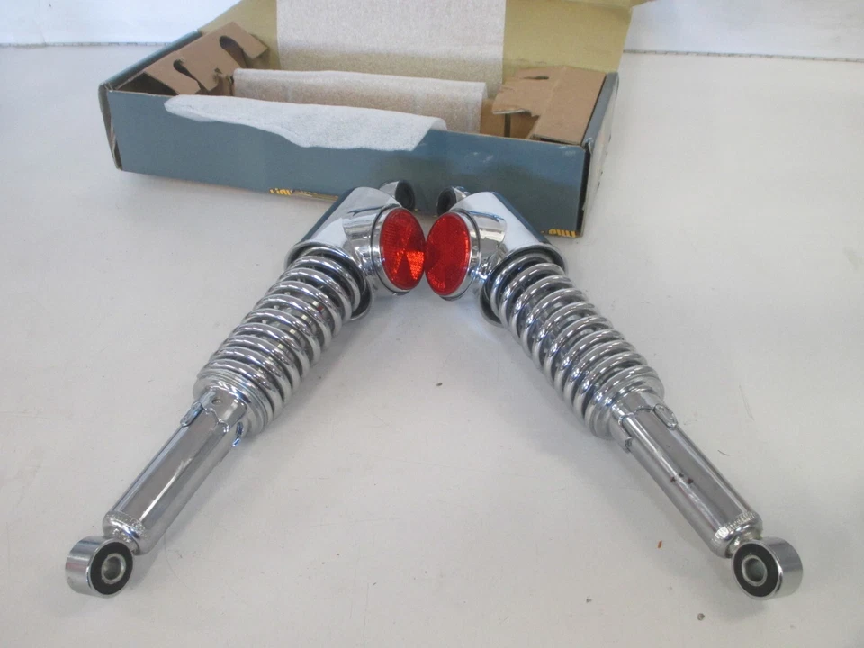 川崎 Z1 KZ900 后减震器 Eye to Eye 350 毫米,13.75 英寸铬 45014-072 — 第 2/4 张图片