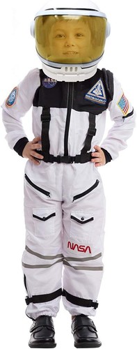 Spooktacular Creations Kinder Astronautenkostüm Raumanzug Set Gr. L 10-12 Jahre - Bild 3 von 5