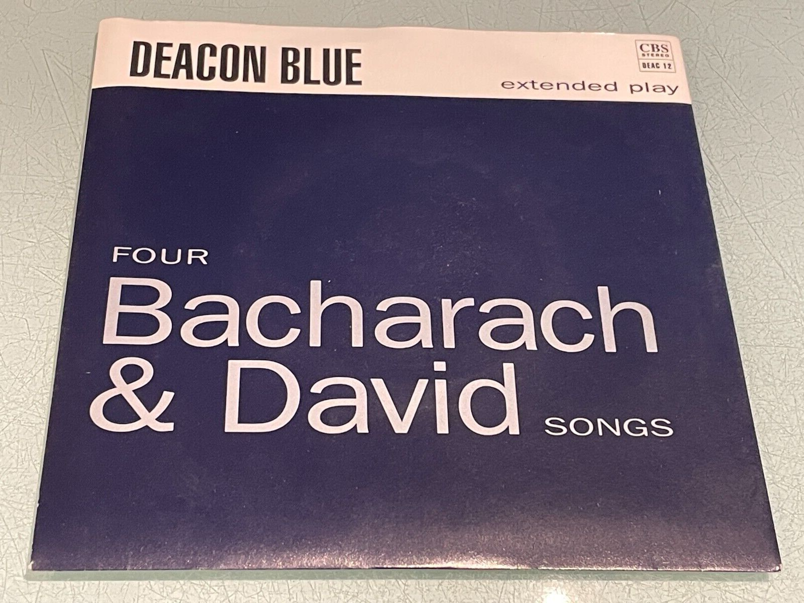Deacon Blue - Four Bacharach & David Songs - Vinyl Record 7"" Single EP -  1990
