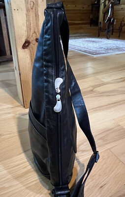 AmeriBag LEATHER Healthy Back Bag Back Pack Sling Shoulder AmeriBag LEATHER Healthy Back Bag Back Pack Sling Shoulder