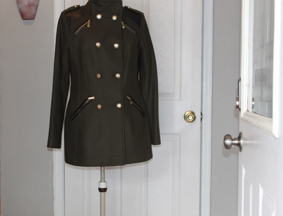 Vince camuto double 2025 breasted peacoat