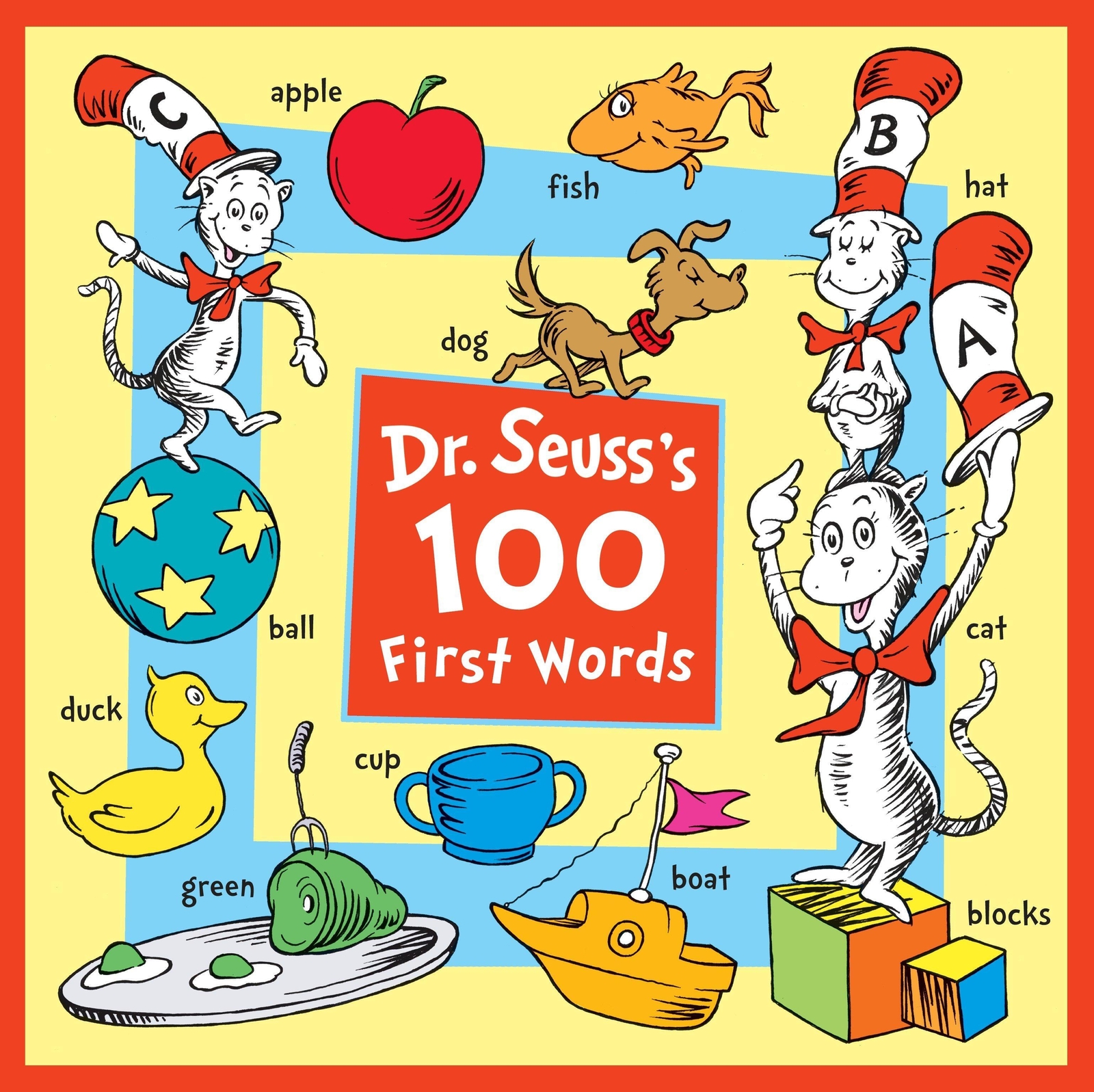 Thumbnail - Dr. Seuss's 100 First Words Dr Seuss Buch 16 S. Englisch 2018 Ean