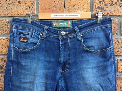 Franco Lucci Mens Jeans Sz: 34 /87 cm