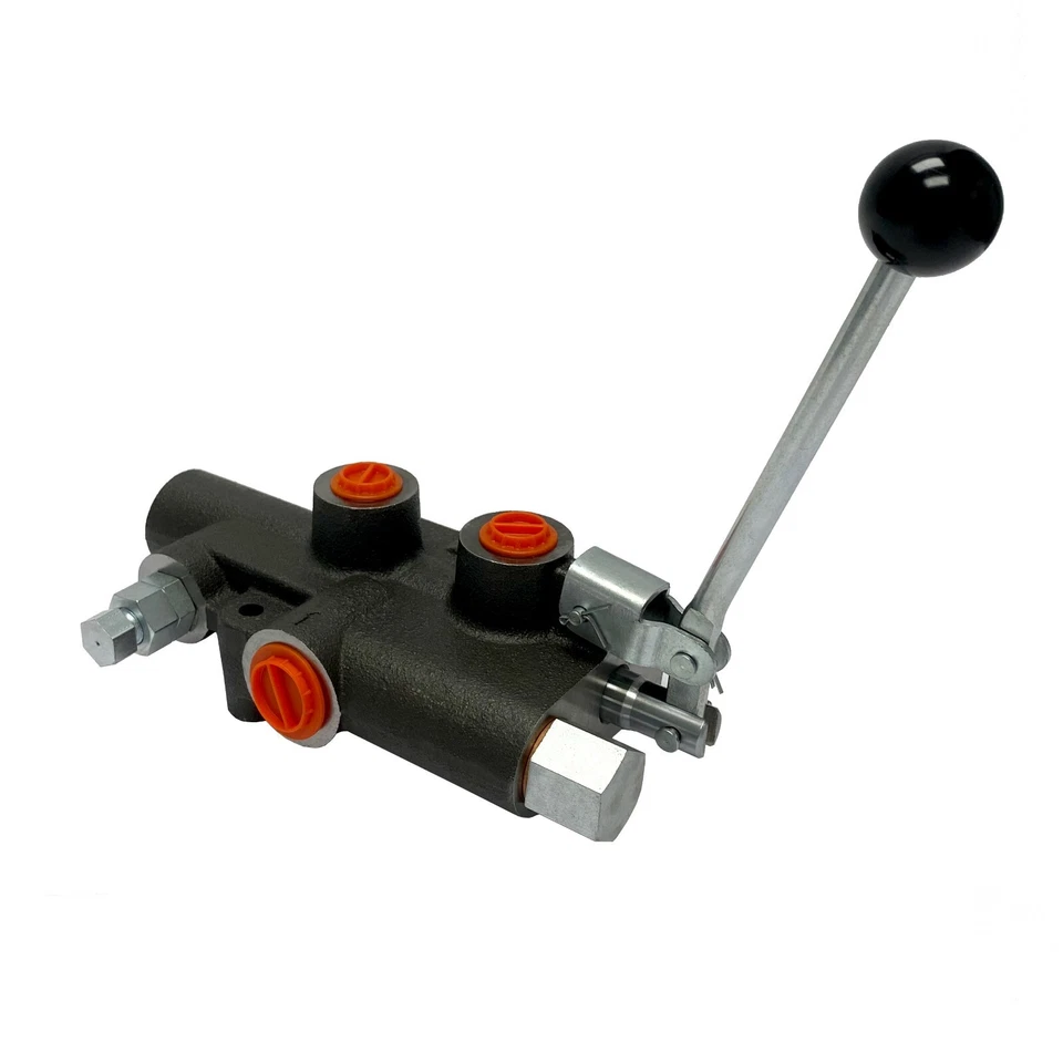 1 Spool 21 GPM Hydraulic Log Splitter Control Valve 4300 PSI Detent release NEW - Image 2 of 4