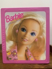 Vintage 1997 Barbie Doll Fashion Trunk Carrying Case By Tara Toy Corp