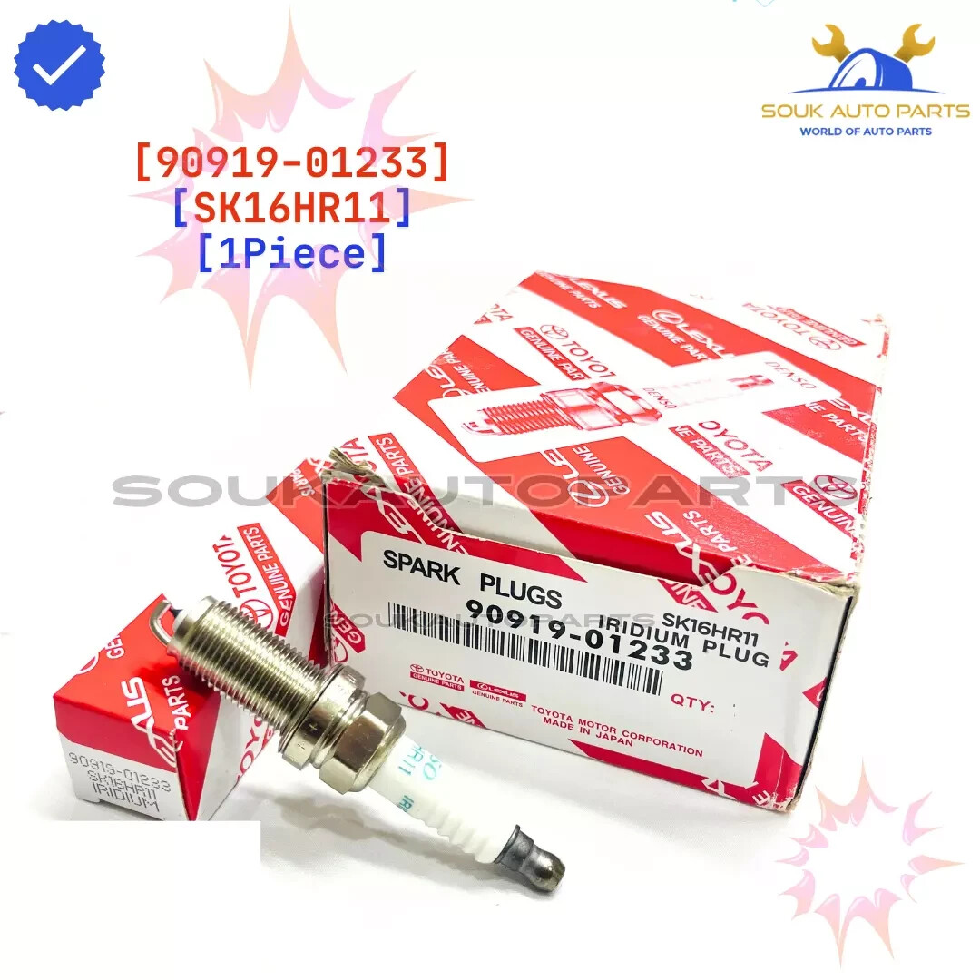 90919-01233 Genuine Toyota SPARK PLUG PRADO TUNDRA SK16HR11 IRIDIUM Lexus