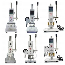 Bronzing Press Hot Foil Stamping Machine Leather PVC PU Card Embossing Printing