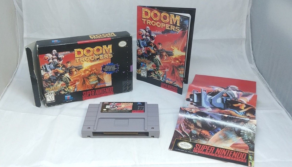 Doom Troopers - Super Nintendo Entertainment System 1995
