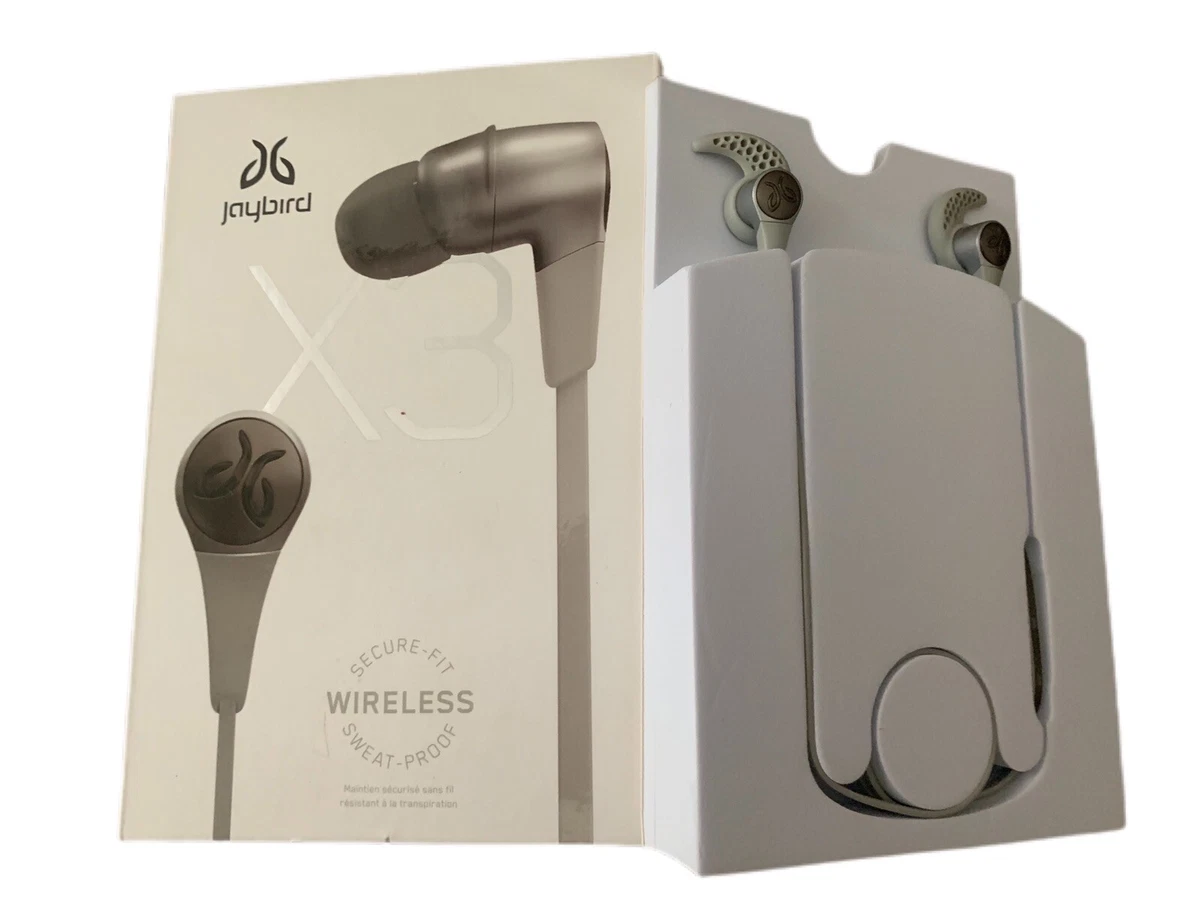 Authentic Jaybird X3 Sport Bluetooth Headset for iPhone and Android Blackout