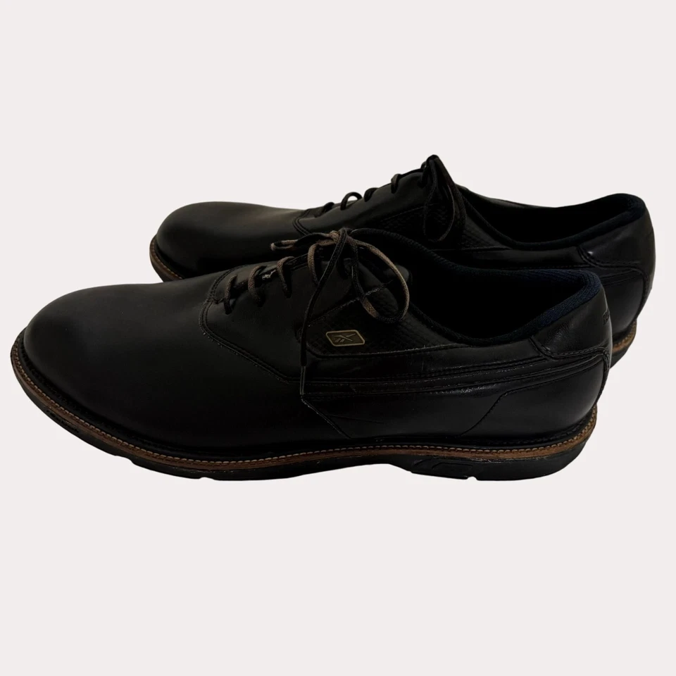 Reebok Mens Golf Shoes Loafers Black 13 bv - Image 2 of 4