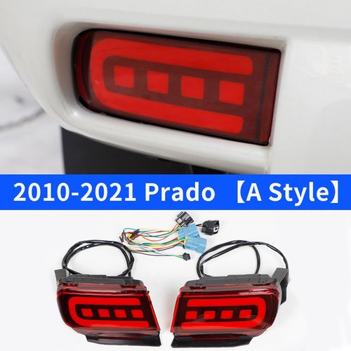Rear Bumper Reflector Brake Fog DRL Indicator Light For Toyota Prado Land Cruise - Picture 7 of 10