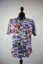 FREDERIK ANDERSON COPENHAGEN LINEN SHIRT SIZE M