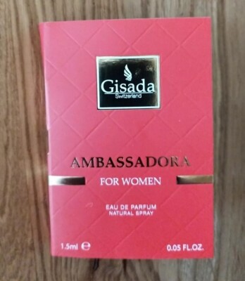 Gisada Ambassadora for Women, 1,5ml EdP Spray Probe, OVP