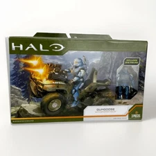 Halo Infinite Gungoose Vehicle & Spartan Celox Figure World of Halo Scale NEW