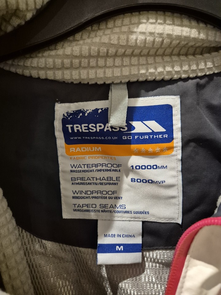 Trespass Ski Coat Ski Jacket eBay