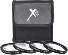 4-PCS PRO HD CLOSE-UP MACRO 1 2 4 10 LENS SET FOR SONY HVR-Z7U HVR-Z7