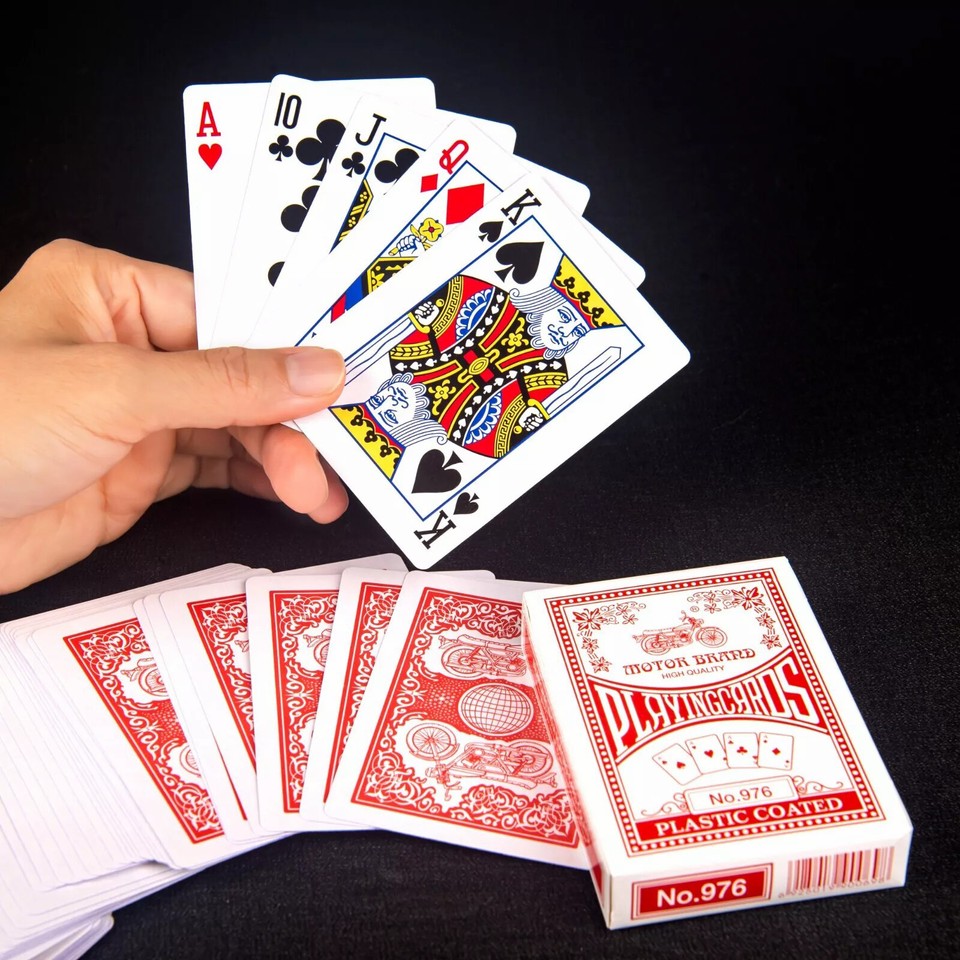 Playing Cards Poker Size Standard Index 1 Decks Premium Quality Casino