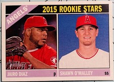 2015 Topps Heritage Rookie Stars ANGELS 