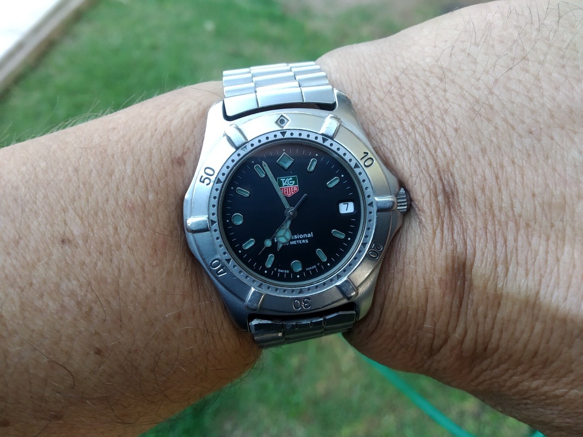 TAG HEUER Professional 200M Diver Watch 962.006R ALL TAG HEUER Professional 200M Diver Watch 962.006R ALL