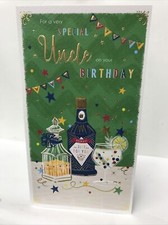 Uncle Birthday Greeting Card (slim)