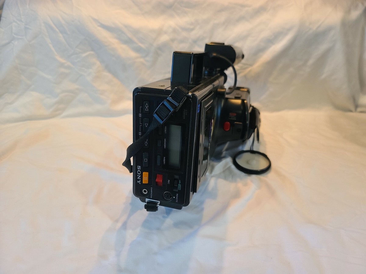 ビデオカメラレコーダー CCD-V8AF Video8 ブラック RARE Sony CCD-V8AF Video8 8mm Video Camera Recorder