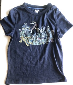 Tommy Hilfiger Boy S Navy Disney Mickey Mouse T Shirt Age 4 Ebay