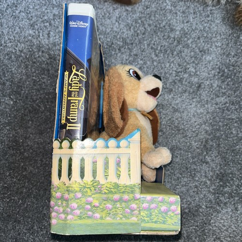 Lady And The Tramp II 2 Scamps Adventure VHS Limited Edition Lady Plush Toy Set - Picture 5 of 6