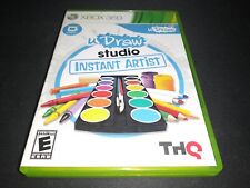 uDraw Studio: Instant Artist Microsoft Xbox 360 LN PERFECT cond game only CIB!