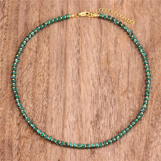 Small bead deals choker necklace