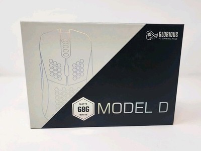 Glorious PC Gaming Race Model D Wired Gaming Mouse - Matte White (GD-WHITE)