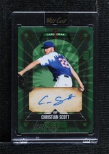 2024 Wild 5 Card Draw Gold Foil Green 1/3 Christian Scott Rookie Auto RC lz7. rookie card picture