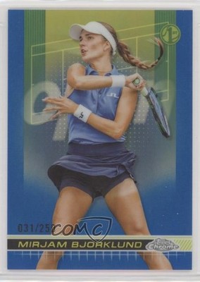 2024 Topps Chrome Blue Refractor 31/250 Mirjam Bjorklund #176 Rookie RC 0z4v