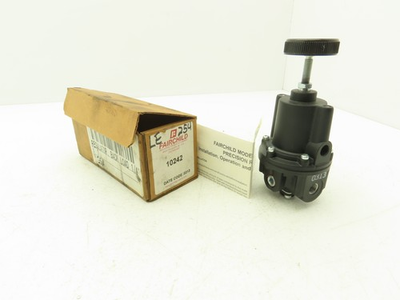 #ad #ad Fairchild 10242 Kendall Pressure Regulator 1 4quot; NPT 1 2 30PSI Range 1 60 PSIG $74.99