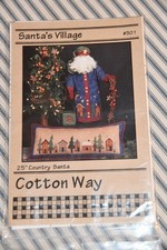Cotton Way - Santas Village - 301 - Winter/Christmas Craft Doll Pattern