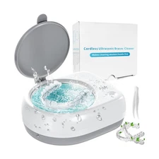 Ultrasonic Retainer Cleaner, Rechargeable Cordless Retainer Cleaner... Fast Ship