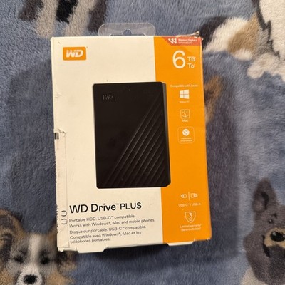 WD Drive Plus 6TB External HDD
