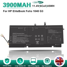 Batteria 11,4 V 3,9 Ah BG06XL HSTNN-IB6Z per HP EliteBook Folio 1040 G3 BG06045XL