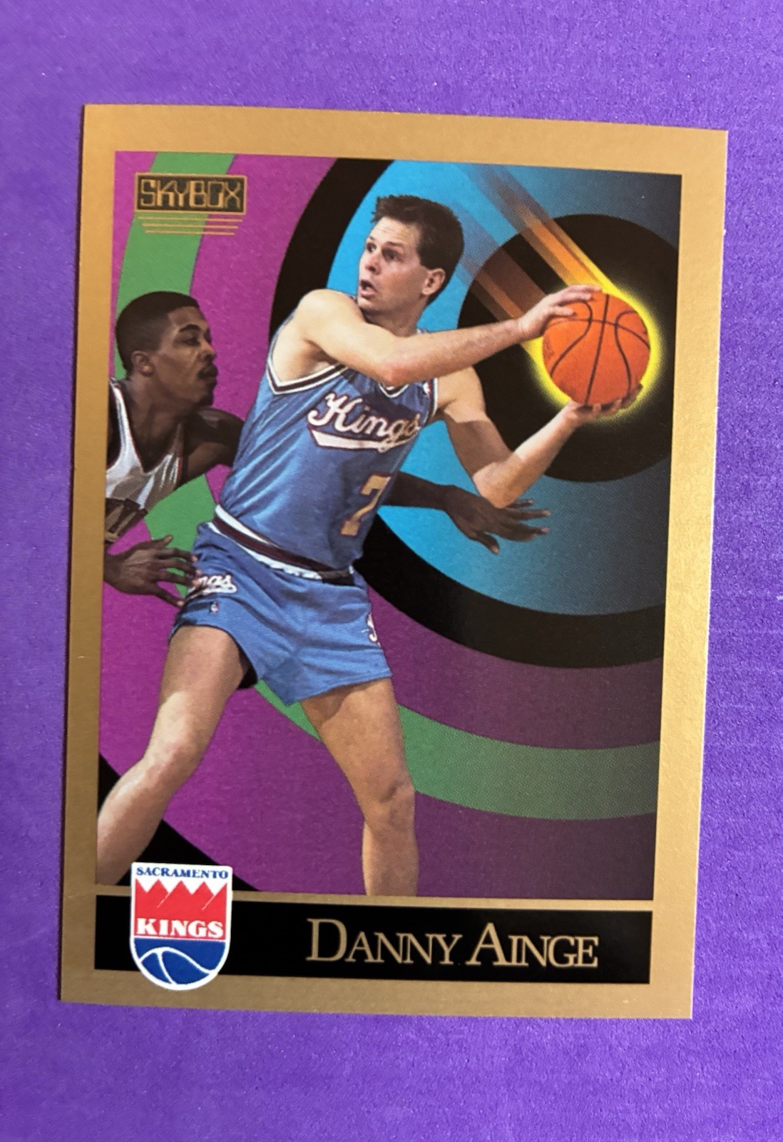 1990-91 Skybox - Danny Ainge #242 Free Shipping/Toploader