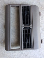 1988-1994 Chevy Silverado Gmc Center Vent Radio Bezel Dash Trim Panel Oem Tan 1988-1994 Chevy Silverado Gmc Center Vent Radio Bezel Dash Trim Panel Oem Tan